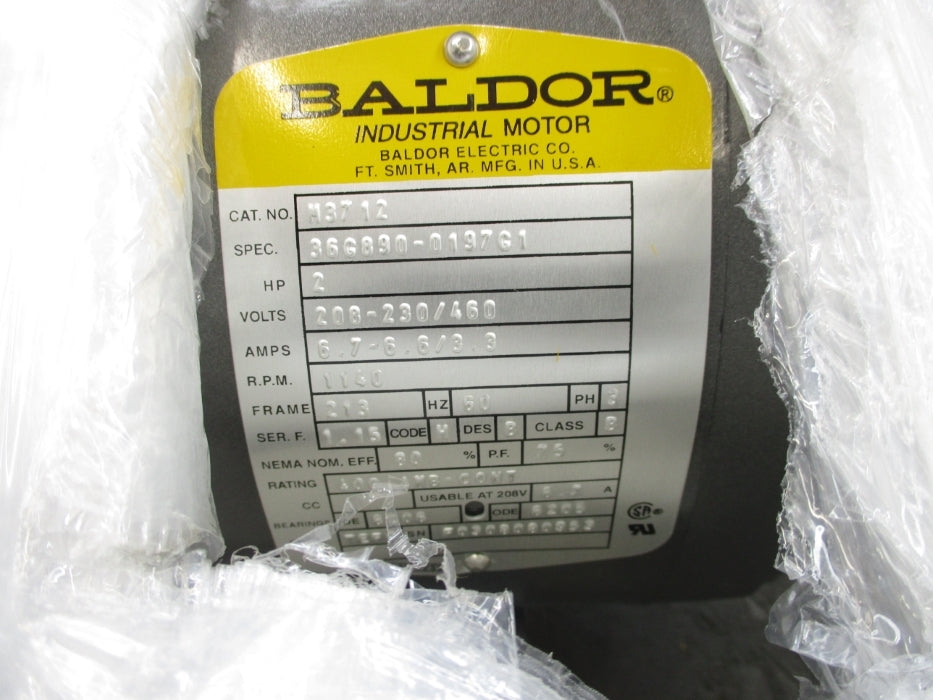 BALDOR M3712 NSMP