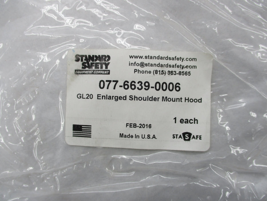 STANDARD SAFETY EQUIPTMENT 077-6639-0006 NSMP