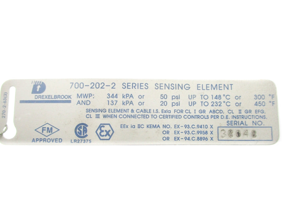 DREXELBROOK 700-202-2 NSNP