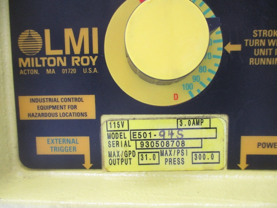 LMI E501-94S UNMP