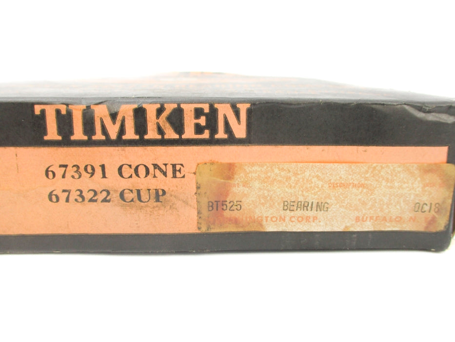 TIMKEN 67391CONE BT525 NSMP