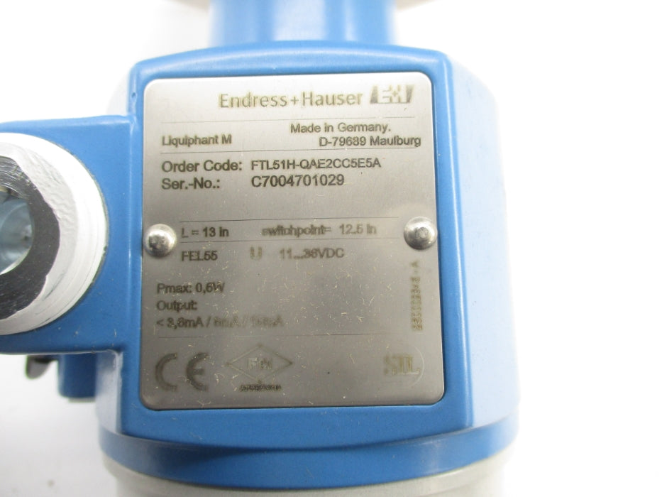 ENDRESS+HAUSER FTL51H-QAE2CC5E5A NSMP