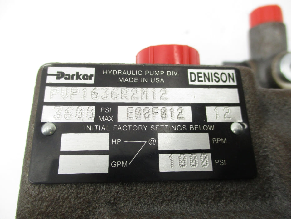 PARKER PVP1636R2M12 1000PSI NSNP