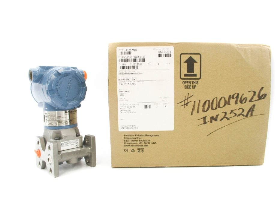 ROSEMOUNT 3051CG5A02A1AH2B3E5L4 0-2000PSI NSMP