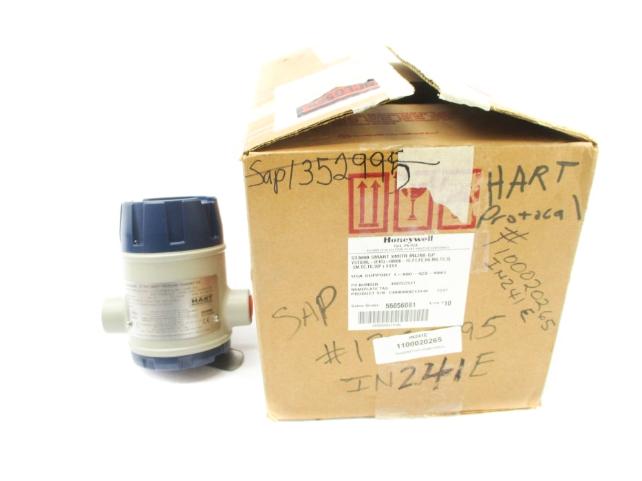 HONEYWELL YSTG98L-(E1G)-00000-1C,F1,FE,H6,MB,S2,SL,SM,TC,TG,WP+XXXX 0-1500PSI NSMP