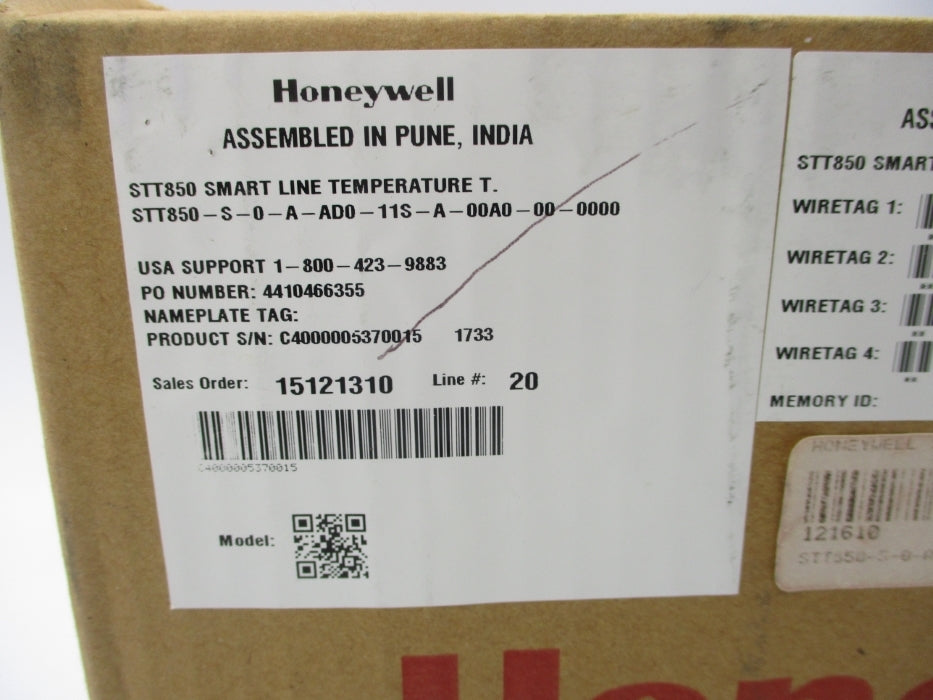 HONEYWELL STT850-S-0-A-AD0-11S-A-00A0-00-0000 NSFS