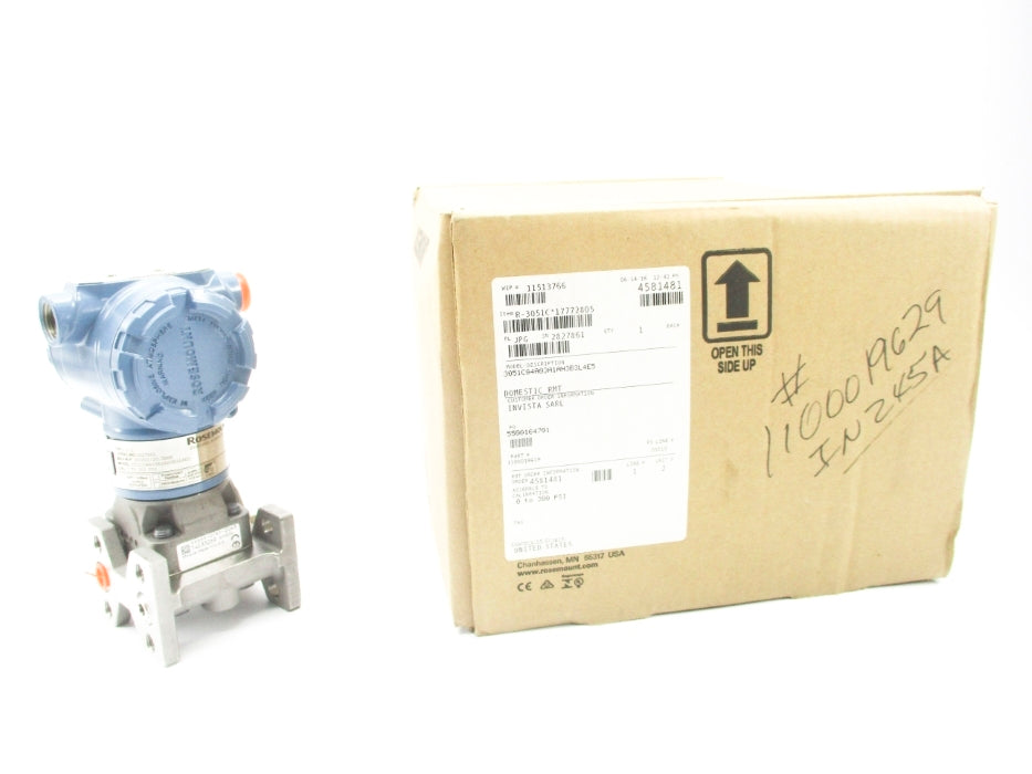ROSEMOUNT 3051CG4A03A1AH3B3L4E5 0-300PSI NSMP