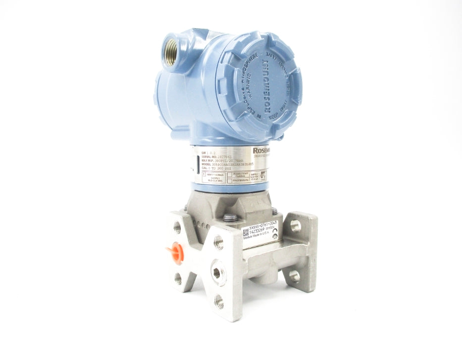 ROSEMOUNT 3051CG4A03A1AH3B3L4E5 0-300PSI NSMP