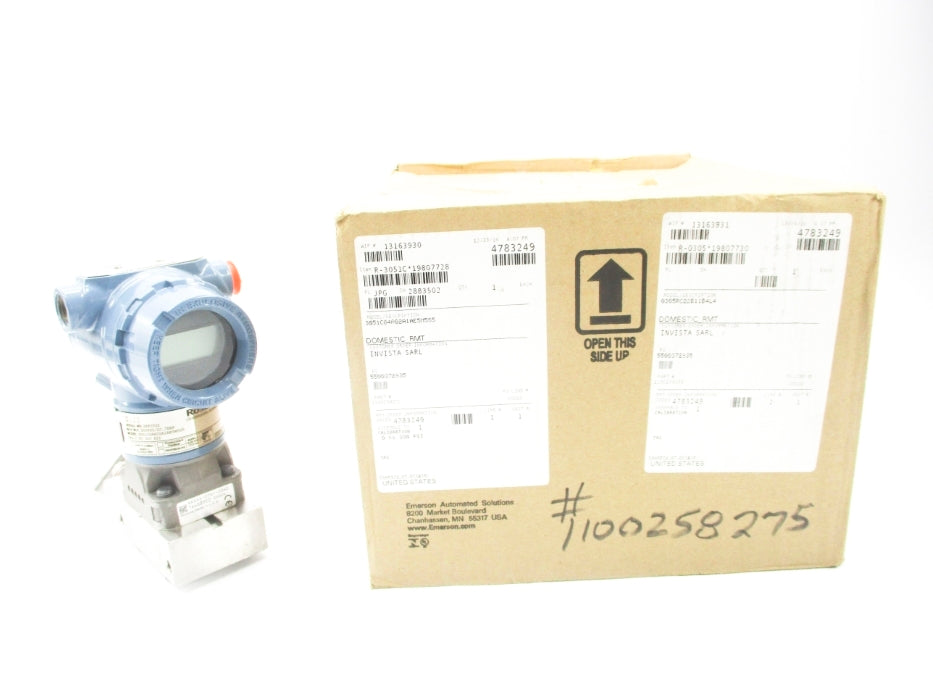 ROSEMOUNT 3051CG4A02A1AE5M5S5 0-300PSI NSMP