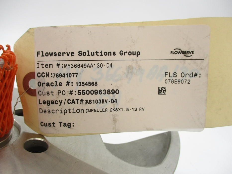 FLOWSERVE 2K3X1.5-13 NSNP