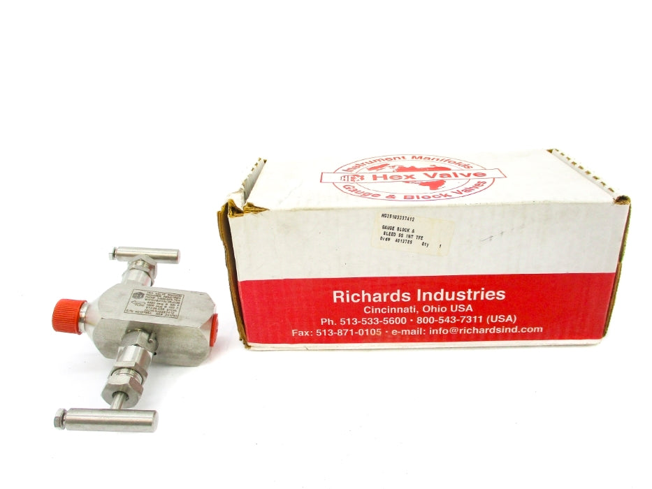 HEX VALVE HG351U3337412 6980PSI NSMP