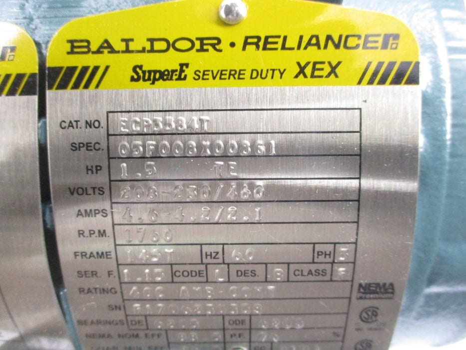 BALDOR ECP3584T NSNP
