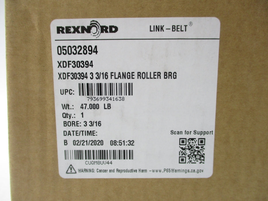 REXNORD XDF30394 NSFS