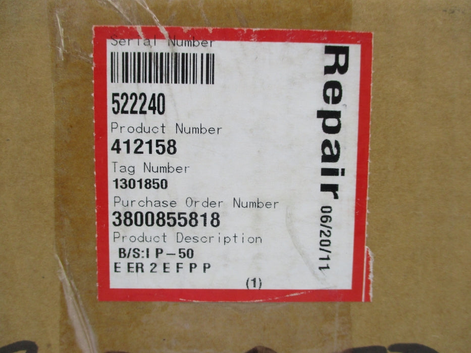 FLOWSERVE IP-50 412158 REMAN