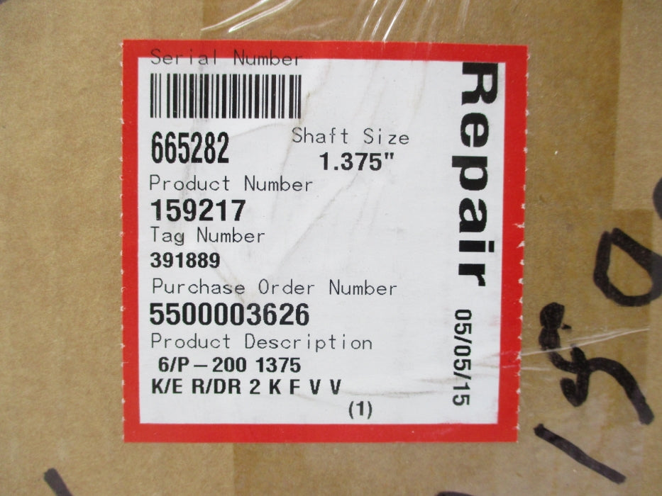 FLOWSERVE GKB2135471A-16 1.375 REMAN