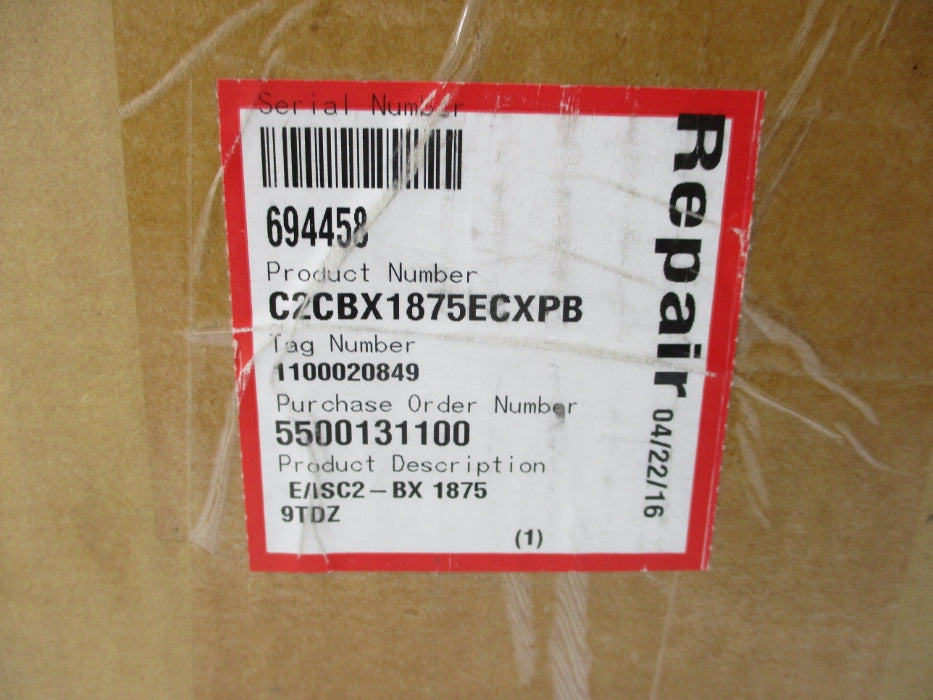 FLOWSERVE C2CBX1875ECXPB REMAN