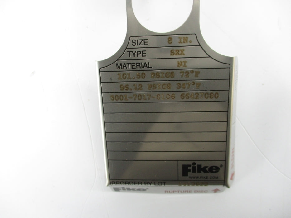 FIKE 5001-7017-0106 101.50PSI NSMP
