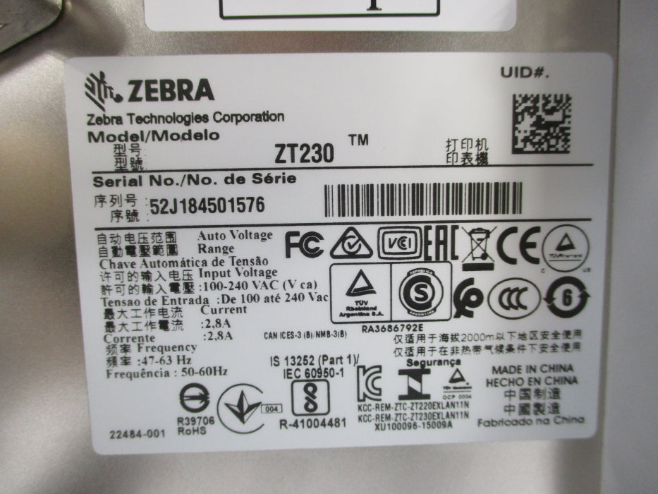 ZEBRA ZT23043-T31200FZ NSMP