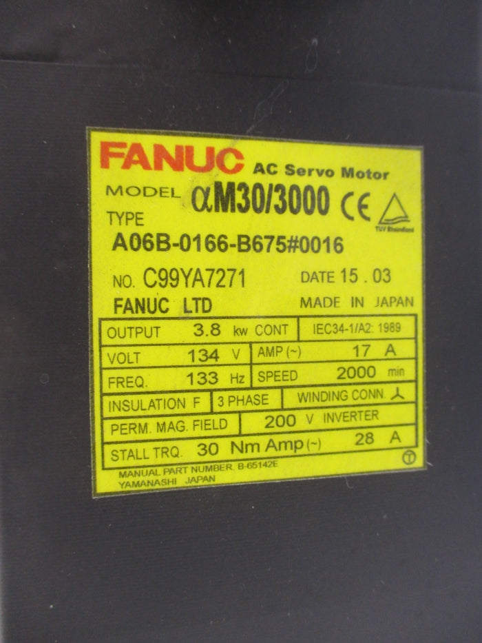FANUC A06B-0166-B675#0016 NSNP