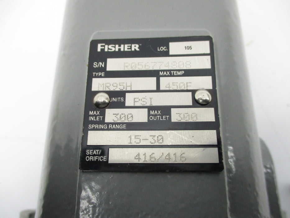 FISHER MR95H 300PSI 450'F REMAN