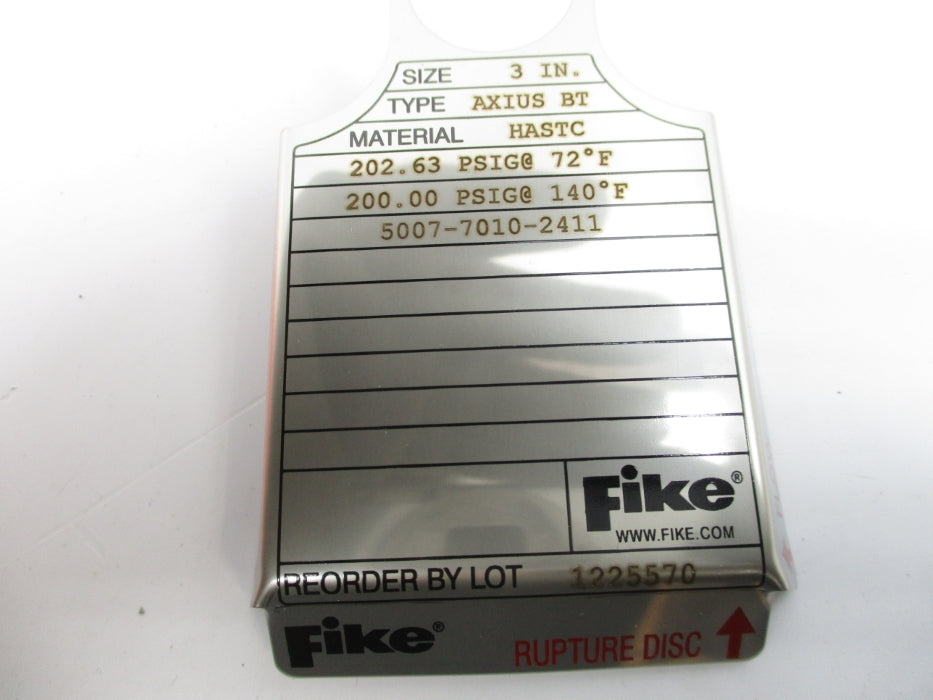 FIKE AXIUSBT 202.63PSI NSMP