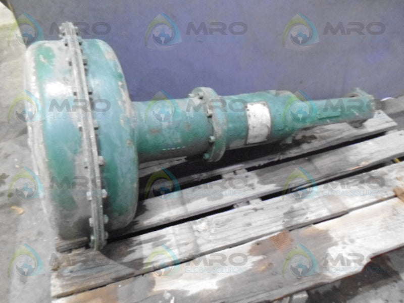 FISHER 657R-8-UR VALVE * USED *