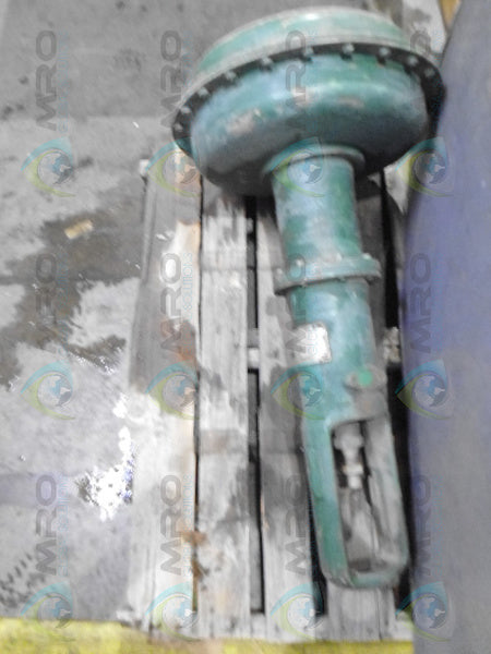 FISHER 657R-8-UR VALVE * USED *