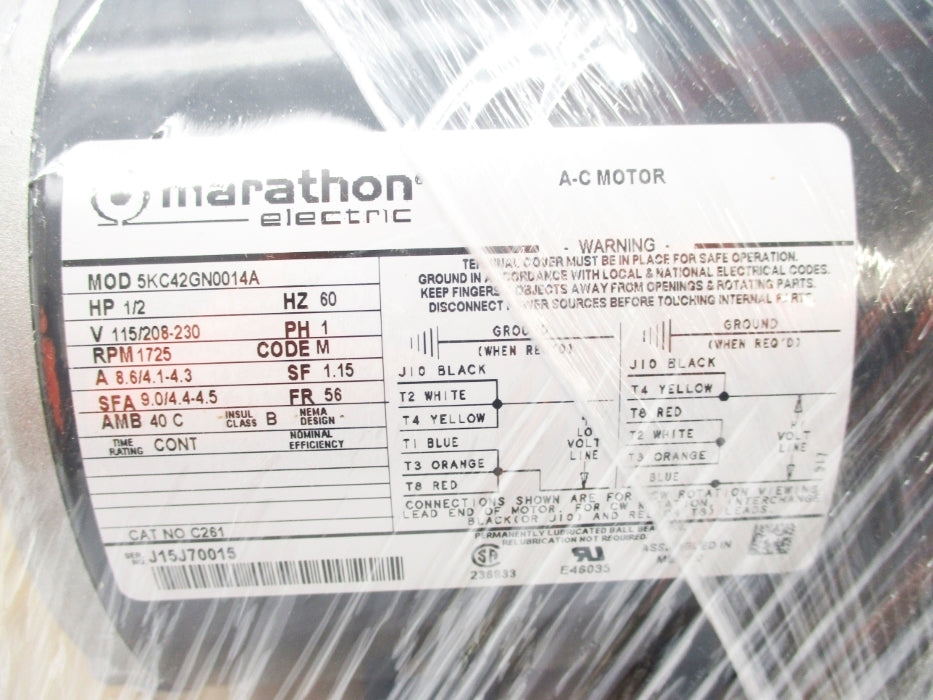 MARATHON ELECTRIC 5KC42GN0014 NSMP
