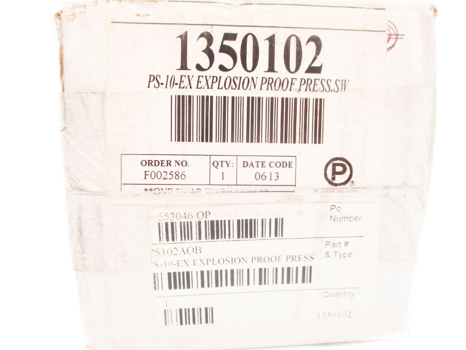 POTTER PS-10-EX 1350102 NSFS
