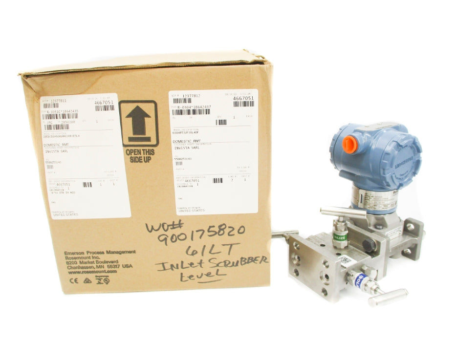 ROSEMOUNT 3051CD2A02A1AH2S6B1E5L4 3626PSI NSMP