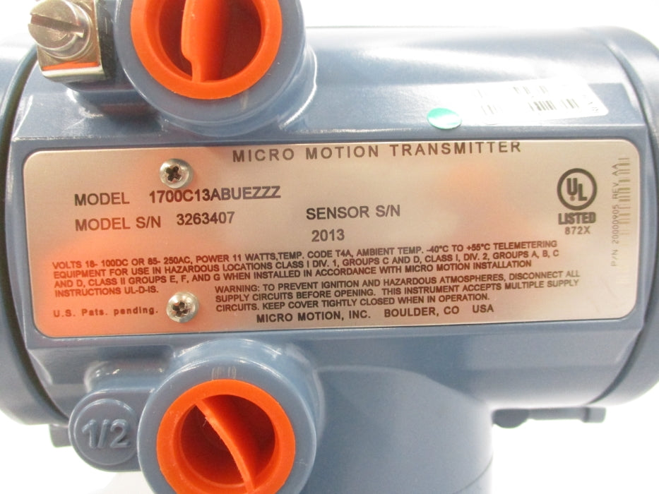 ROSEMOUNT 1700C13ABUEZZZ NSMP