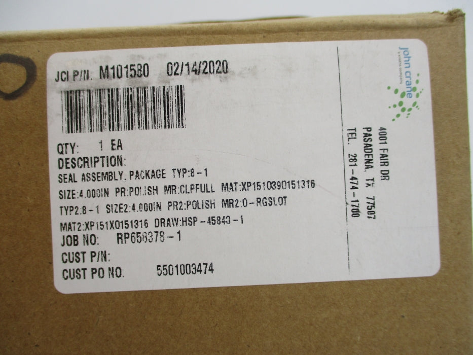 JOHN CRANE M101580 REMAN