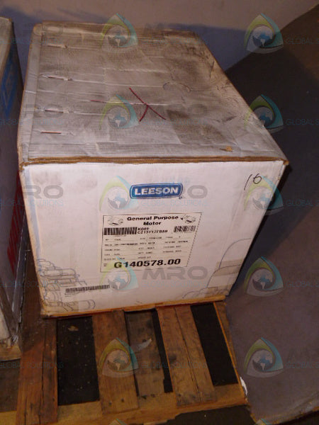 LEESON G140578.00 C213T17FB8B L08E 7.5/5 HP 1760/1450 RPM MOTOR * FACTORY SEAL *