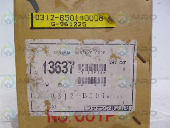 FANUC A06B-0312-B501#0008 MODEL 1-OS AC SERVO MOTOR * NEW IN BOX *