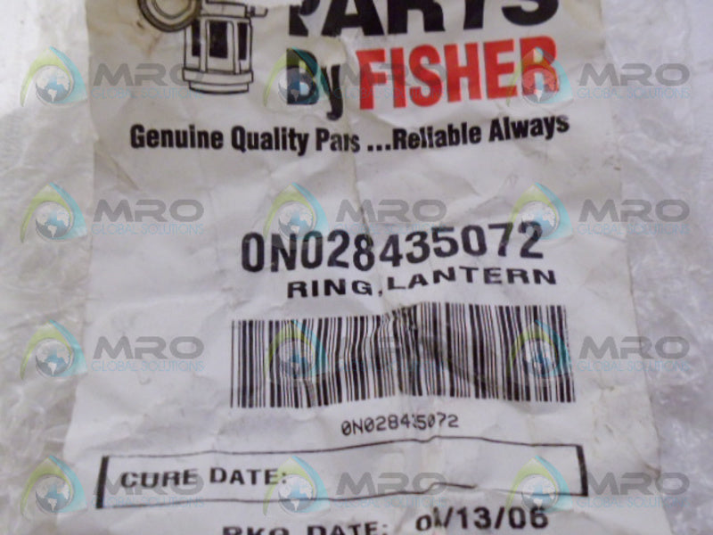 FISHER 0N028435072 LANTER RING * NEW IN ORIGINAL PACKAGE *