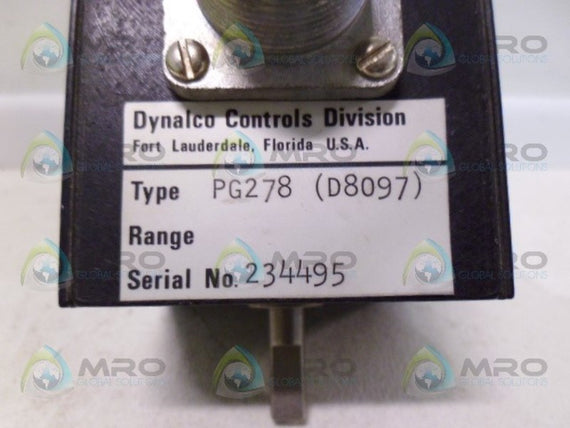 DYNALCO PG278 D8097 MOTOR * NEW NO BOX *