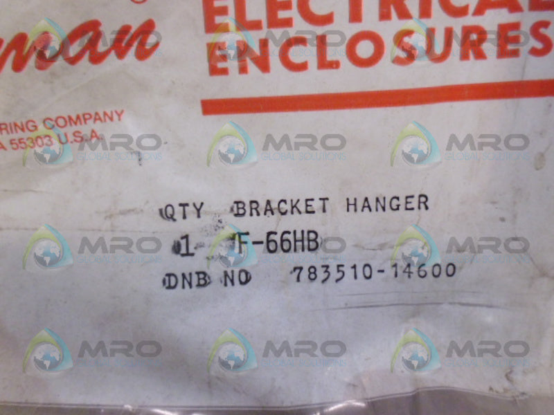 HOFFMAN 1F-66HB BRACKET HANGER * NEW IN ORIGINAL PACKAGE *