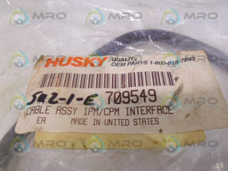 HUSKY 709549 CABLE ASSY IPM/CPM INTERFACE * NEW IN ORIGINAL PACKAGE *