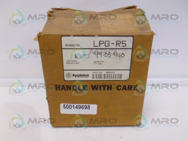 APPLETON LPG-R5 REFRACTOR  NSMP