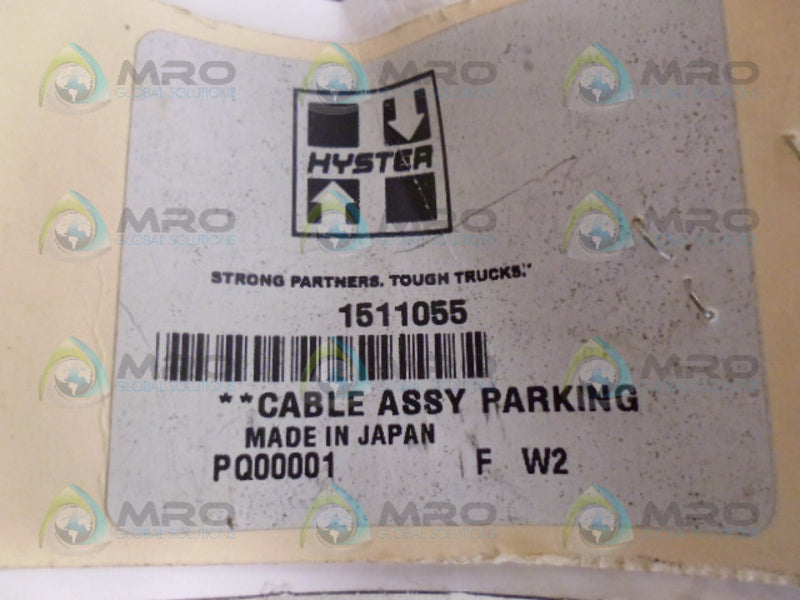 HYSTER 1511055 PARKING CABLE ASSY  NSNP