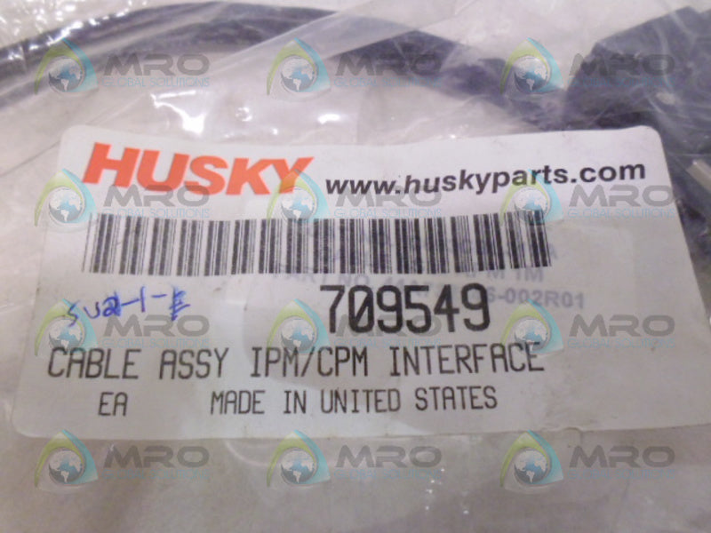 HUSKY 709549 IPM/CPM INTERFACE CABLE ASSY * NEW IN ORIGINAL PACKAGE *