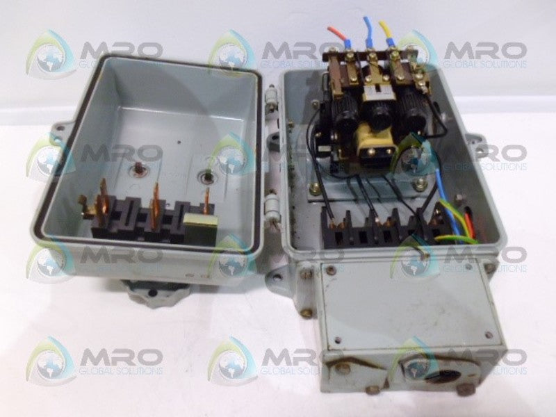 GE SIDMGL 240V SIMPLEX ALLEN WEST TYPE SCI STARTER  UNMP