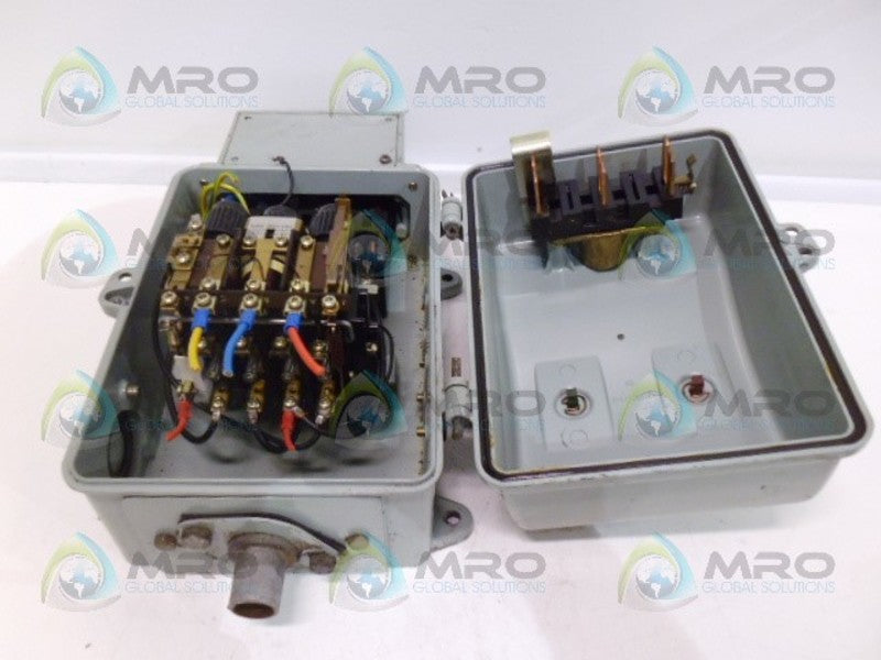 GE SIDMGL 240V SIMPLEX ALLEN WEST TYPE SCI STARTER  UNMP