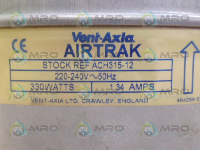VENT-AXIA AIRTRAK ACH315-12 FAN  UNMP
