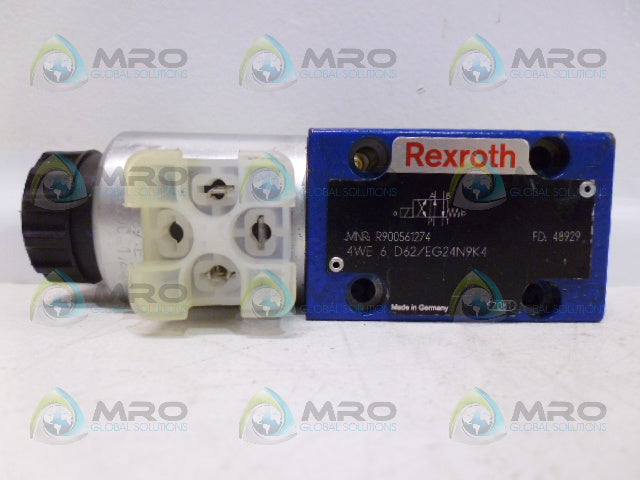 REXROTH 4WE6D62/EG24N9K4 DIRECTIONAL VALVE *NEW NO BOX*
