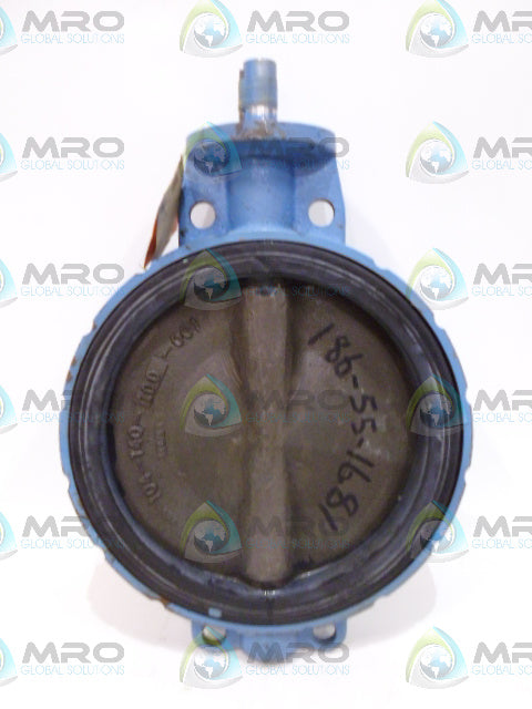 KEYSTONE 104-140-100-001 BUTTERFLY VALVE 150 PSI 14" *USED*