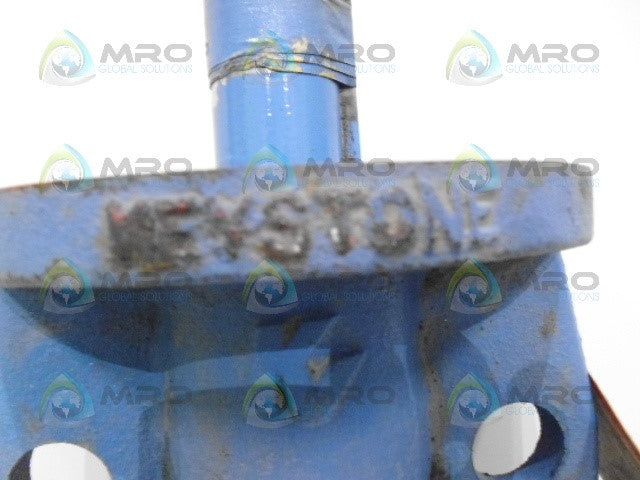 KEYSTONE 104-140-100-001 BUTTERFLY VALVE 150 PSI 14" *USED*