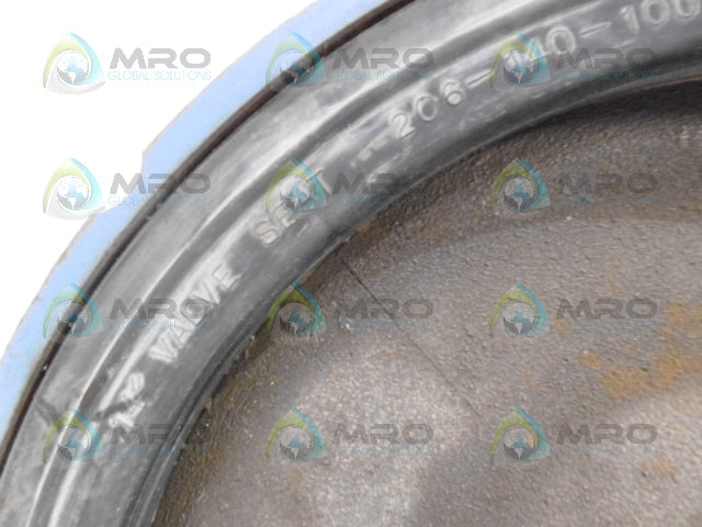 KEYSTONE 104-140-100-001 BUTTERFLY VALVE 150 PSI 14" *USED*
