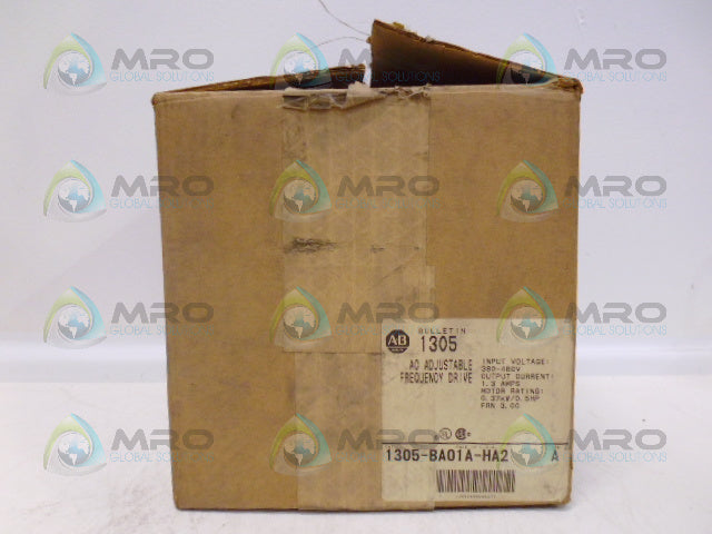 ALLEN BRADLEY 1305-BA01A-HA2 SER. A AC DRIVE (NO KEYPAD) *NEW IN BOX*