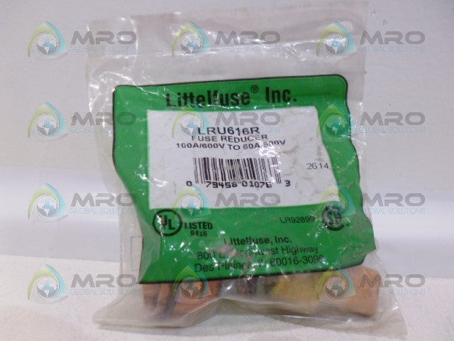 LITTELFUSE LRU616R FUSE REDUCER 60A TO 100A *NEW IN ORIGINAL PACKAGE*